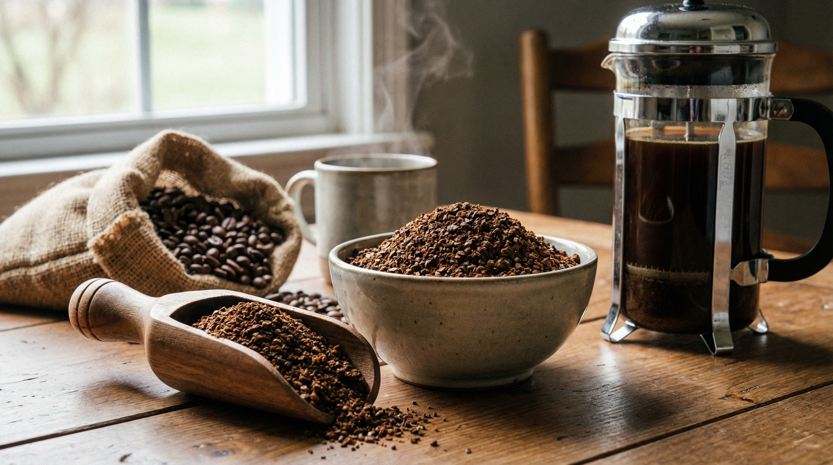 Hero image for Coarse Ground Coffee.