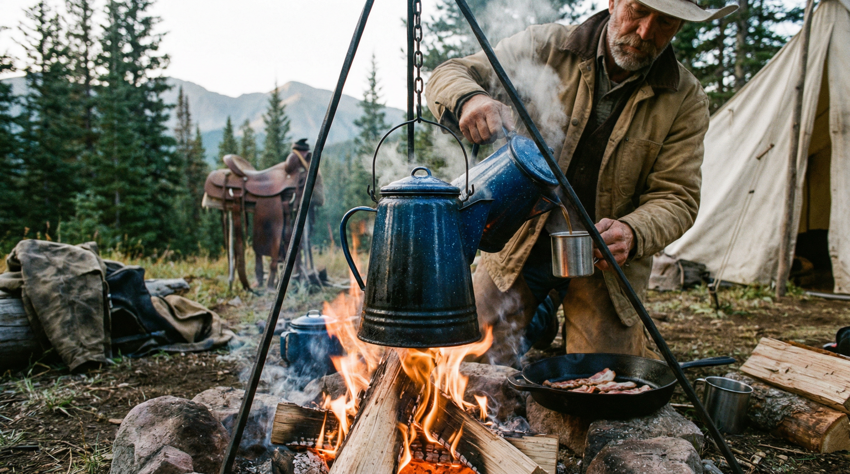 Hero image for Cowboy Coffee.