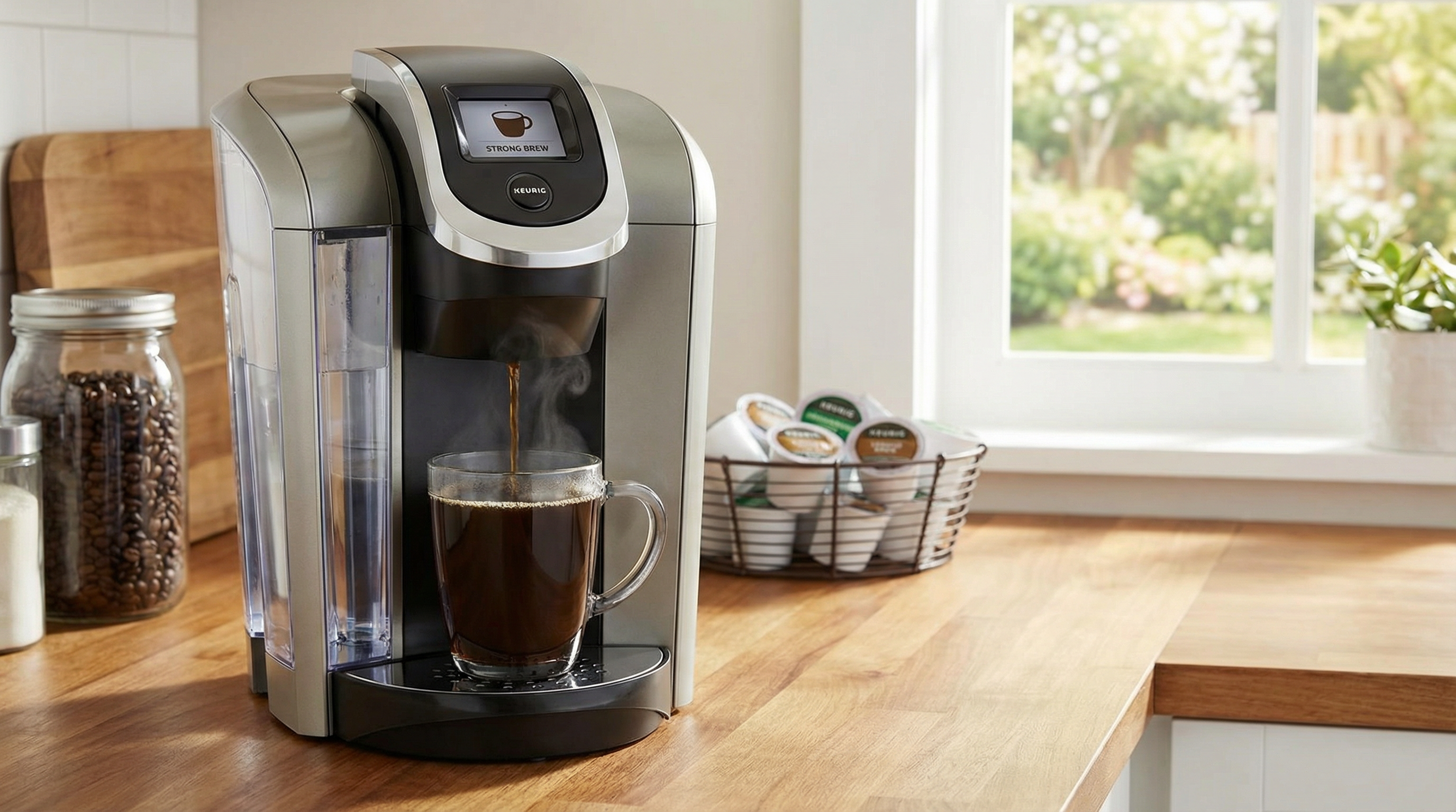 Hero image for How to Make a Strong Cup of Coffee with Keurig.