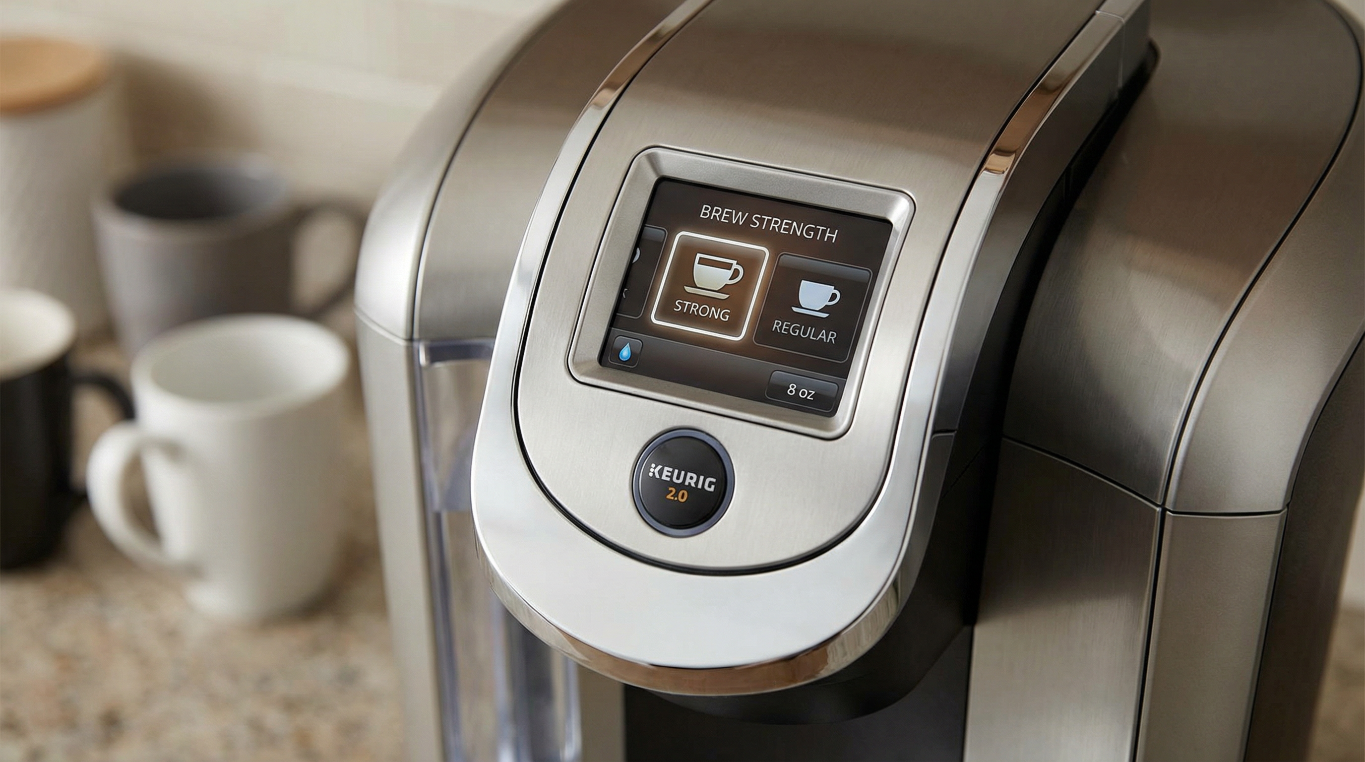 Hero image for Keurig 2.0 Brew Settings 1–6.