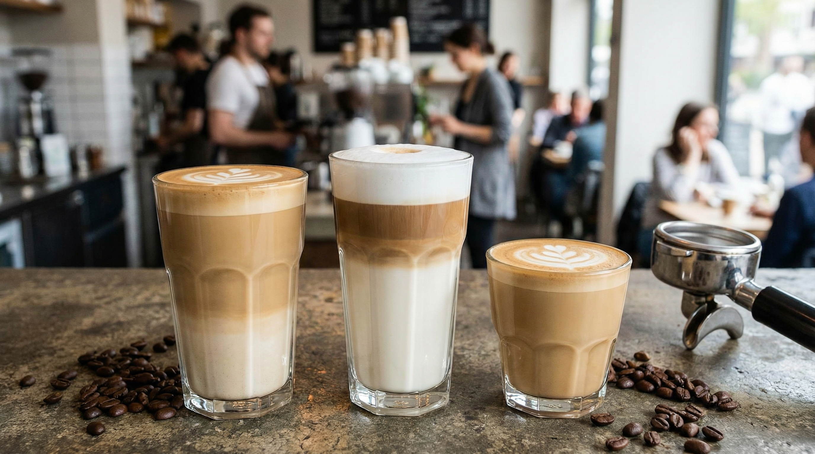 Hero image for Latte vs Latte Macchiato vs Flat White.