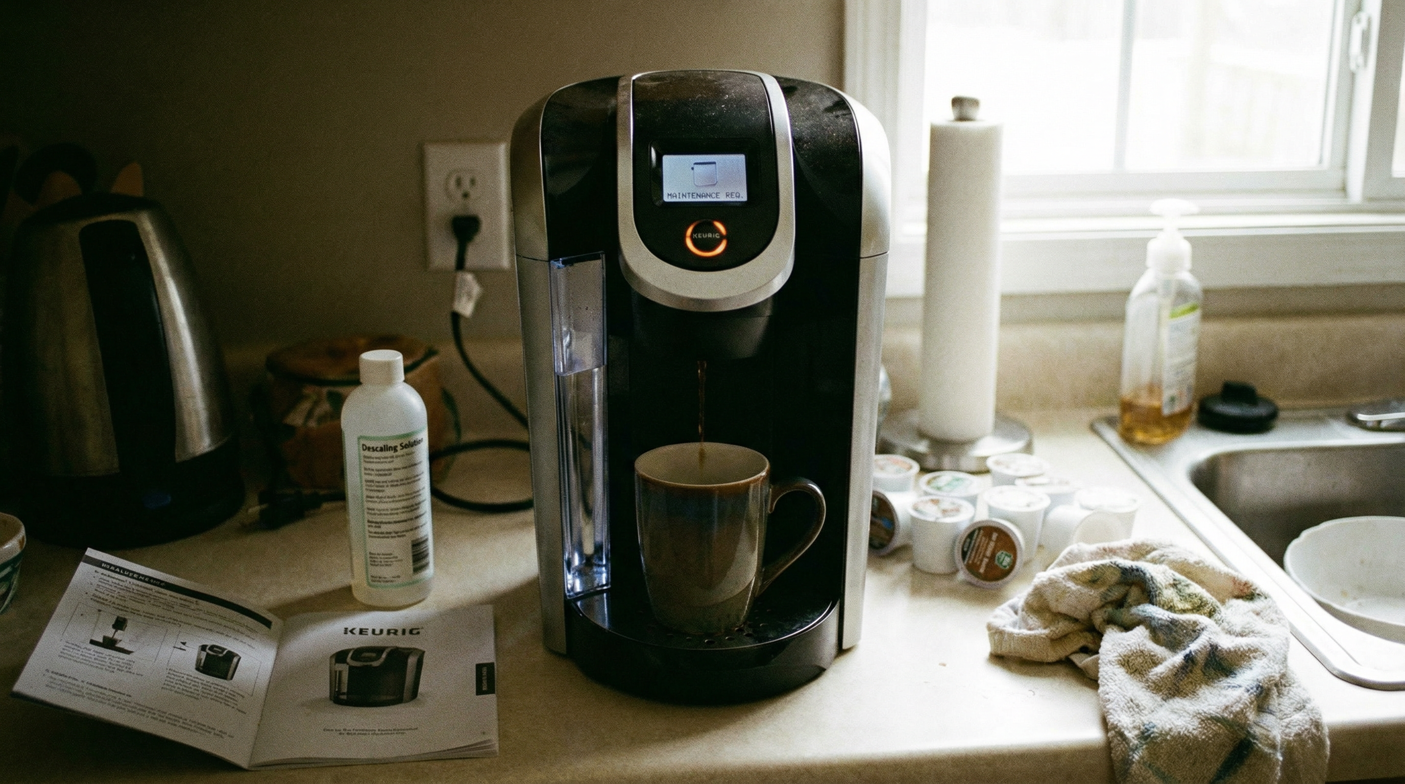 Hero image for Why Your Keurig Is Brewing Slowly.